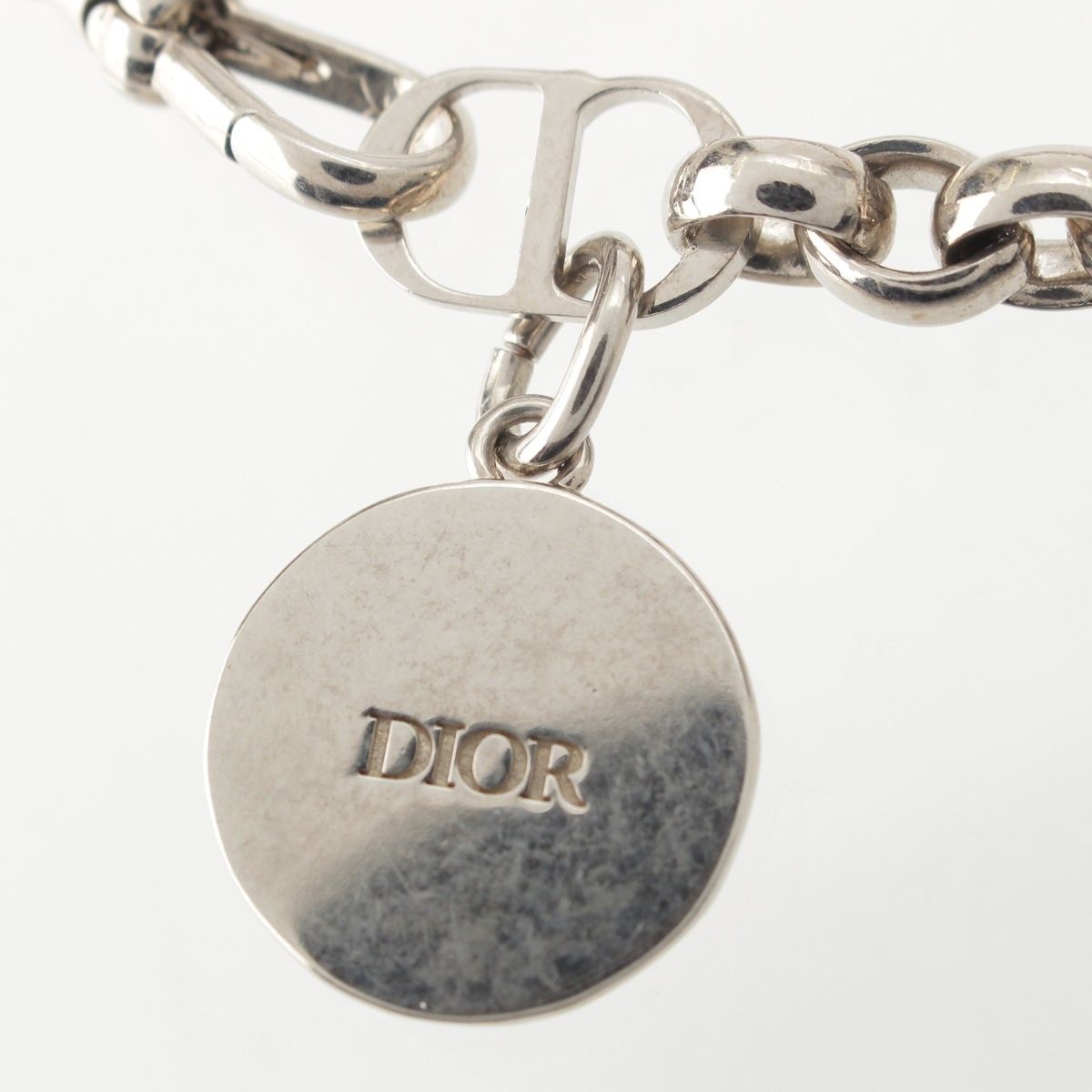 Dior Peter Doig Lion Motif Bracelet Silver