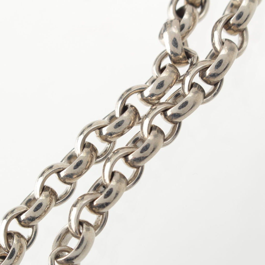 Dior Peter Doig Lion Motif Bracelet Silver