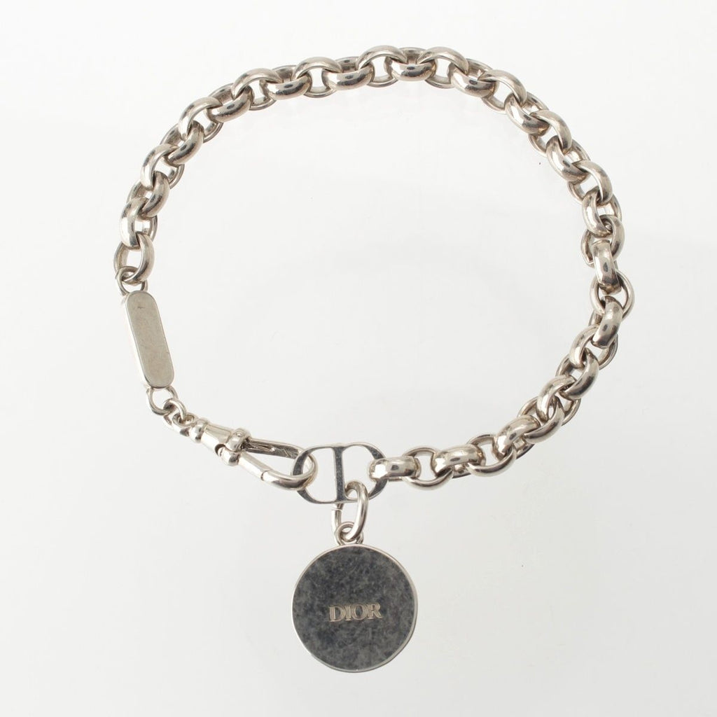 Dior Peter Doig Lion Motif Bracelet Silver