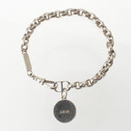 Dior Peter Doig Lion Motif Bracelet Silver