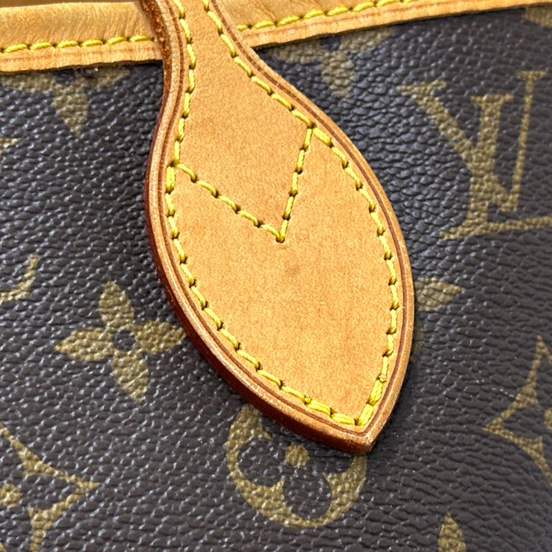 Louis Vuitton Monogram Tote Neverfull MM Brown Shoulder — view 8