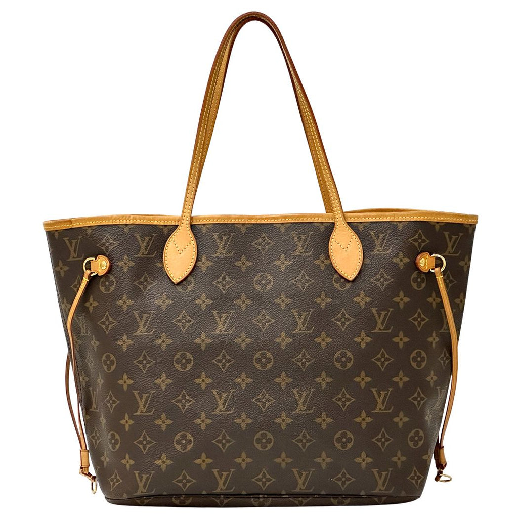 Louis Vuitton Monogram Tote Neverfull MM Brown Shoulder — view 2
