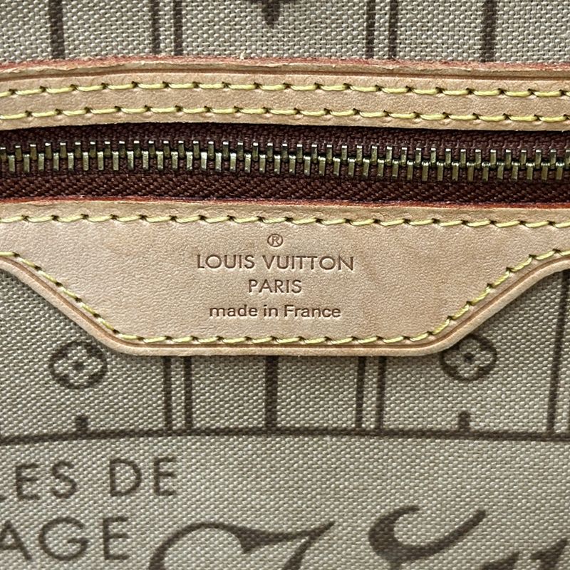 Louis Vuitton Monogram Tote Neverfull MM Brown Shoulder — view 6