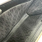 Saint Laurent Vintage YSL Logo Leather Shoulder Bag Crossbody Black — view 9