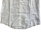 Hermes Long Sleeve Band Color Shirt Linen White High Quality Daily Practical — view 7