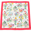 Gucci Vintage Flora Scarf Silk Twill
