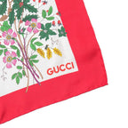 Gucci Vintage Flora Scarf Silk Twill — view 5