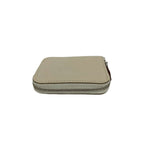 Hermes Azap Compact Silk in Veau Coin Case Gris Perle — view 3