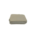 Hermes Azap Compact Silk in Veau Coin Case Gris Perle — view 5