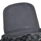 Louis Vuitton Backpack Christopher MM Damier Graphite Black Gray — view 9
