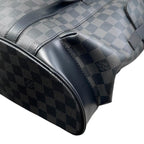 Louis Vuitton Backpack Christopher MM Damier Graphite Black Gray — view 7