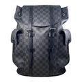Louis Vuitton Backpack Christopher MM Damier Graphite Black Gray