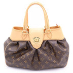 Louis Vuitton Monogram Boetie PM Leather Handbag Brown