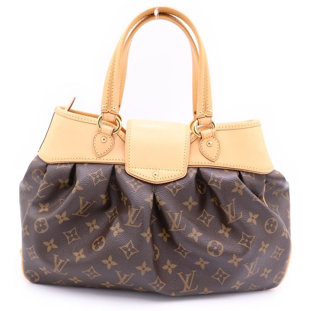 Louis Vuitton Monogram Boetie PM Leather Handbag Brown — view 2