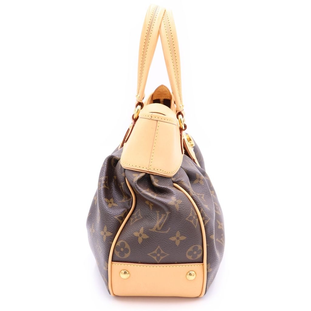 Louis Vuitton Monogram Boetie PM Leather Handbag Brown — view 3