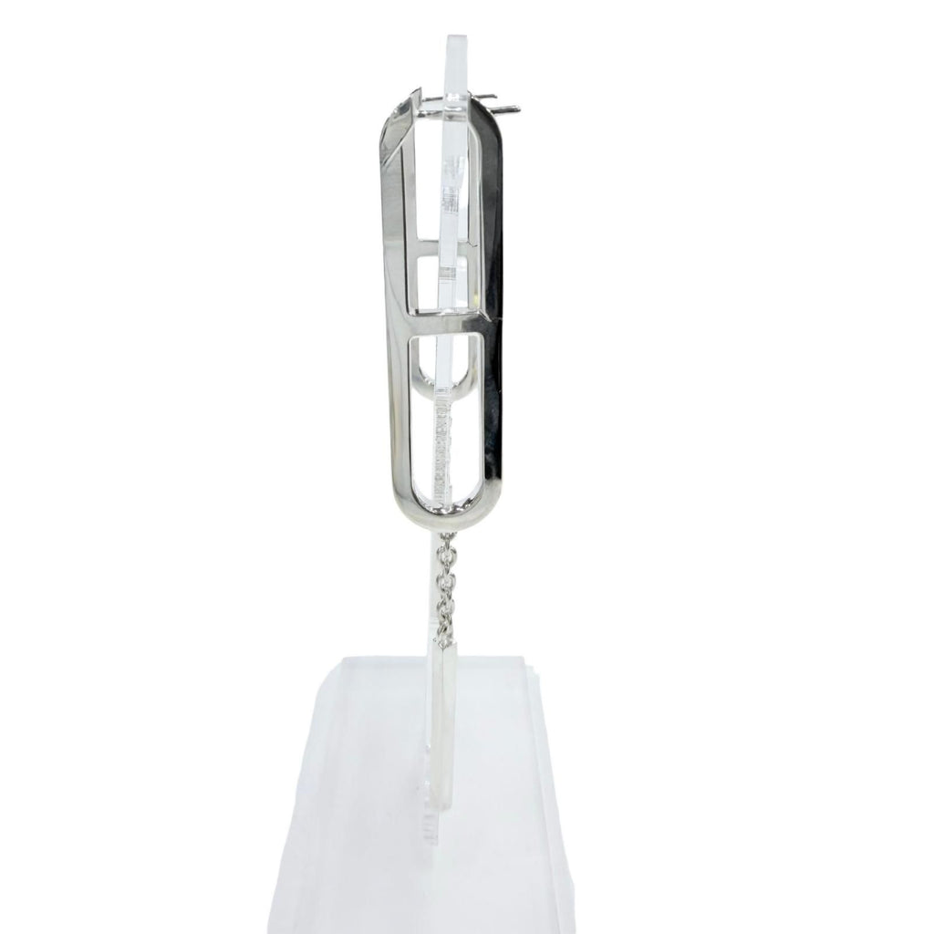 Hermes Chaine D'Ancre 925 Earrings Silver — view 2