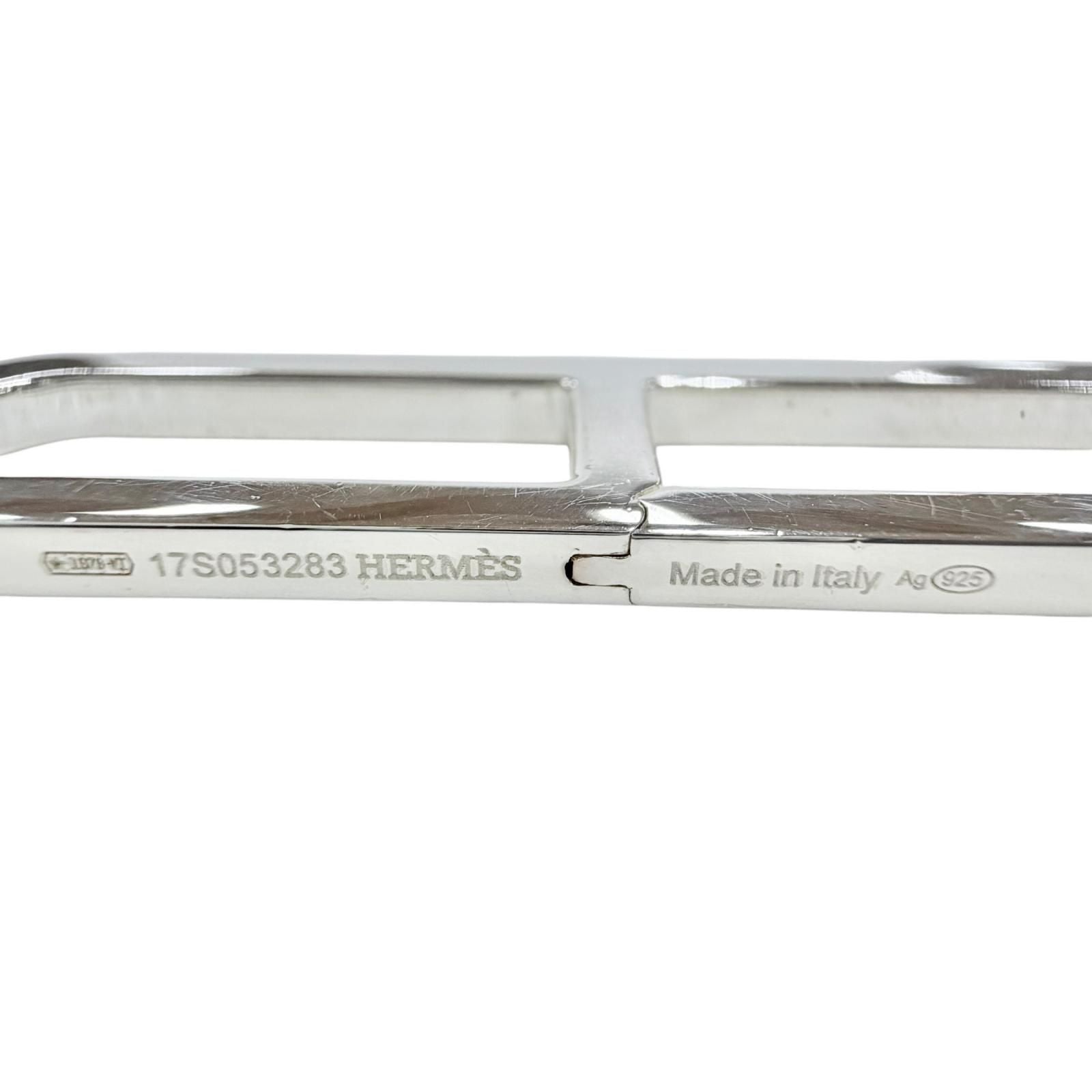 Hermes Chaine D'Ancre 925 Earrings Silver — view 7