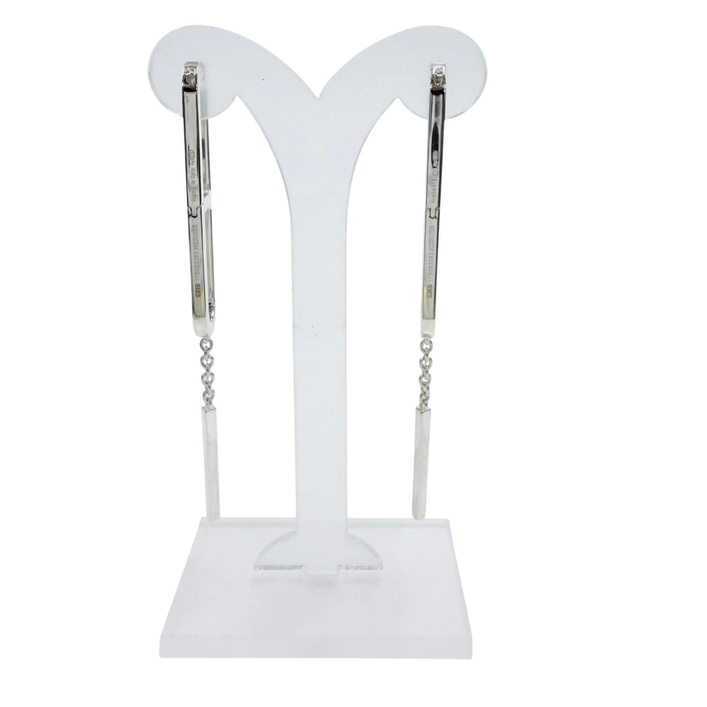 Hermes Chaine D'Ancre 925 Earrings Silver — view 3