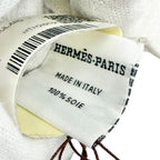 Hermes Eperon D'or Yellow Gold Spurs 100% Silk Yvoir Carre 140 Scarf — view 6