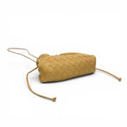 Bottega Veneta Mini the Pouch Leather Shoulder Bag Beige — view 3