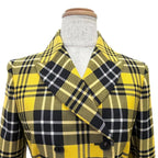 Dior Plaid Logo Button Double Breasted Fit Jacket 38 — view 2