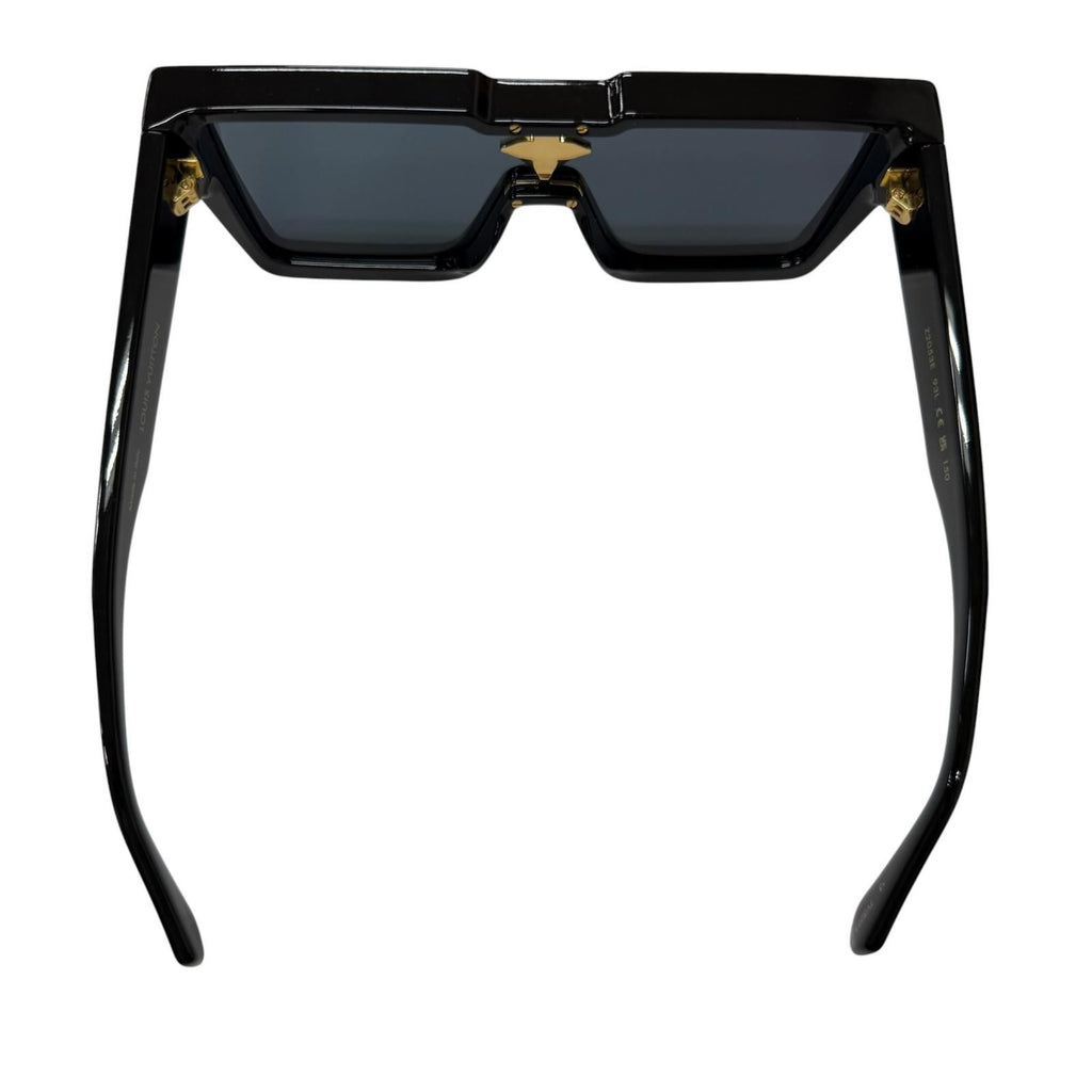 Louis Vuitton Cyclone S Square Sunglasses Black Blue Lens 150 Eyewear — view 6