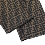 Fendi Ig6 Zucca Pattern Trousers Pants Bottom 32 Brown — view 4