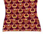 Hermes Long Sleeve Stretch Top Polyamide Red Multicolor Fine Daily Practical — view 7