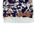 Hermes Twill Rene Knit Long Sleeve Top Silk White High Quality Daily Practical — view 7