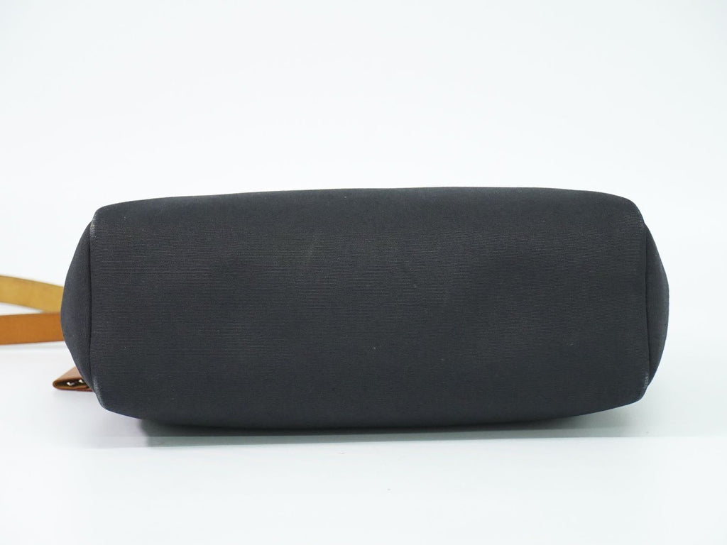 Hermes Herbag PM 2-Way Shoulder Bag Canvas Black — view 3