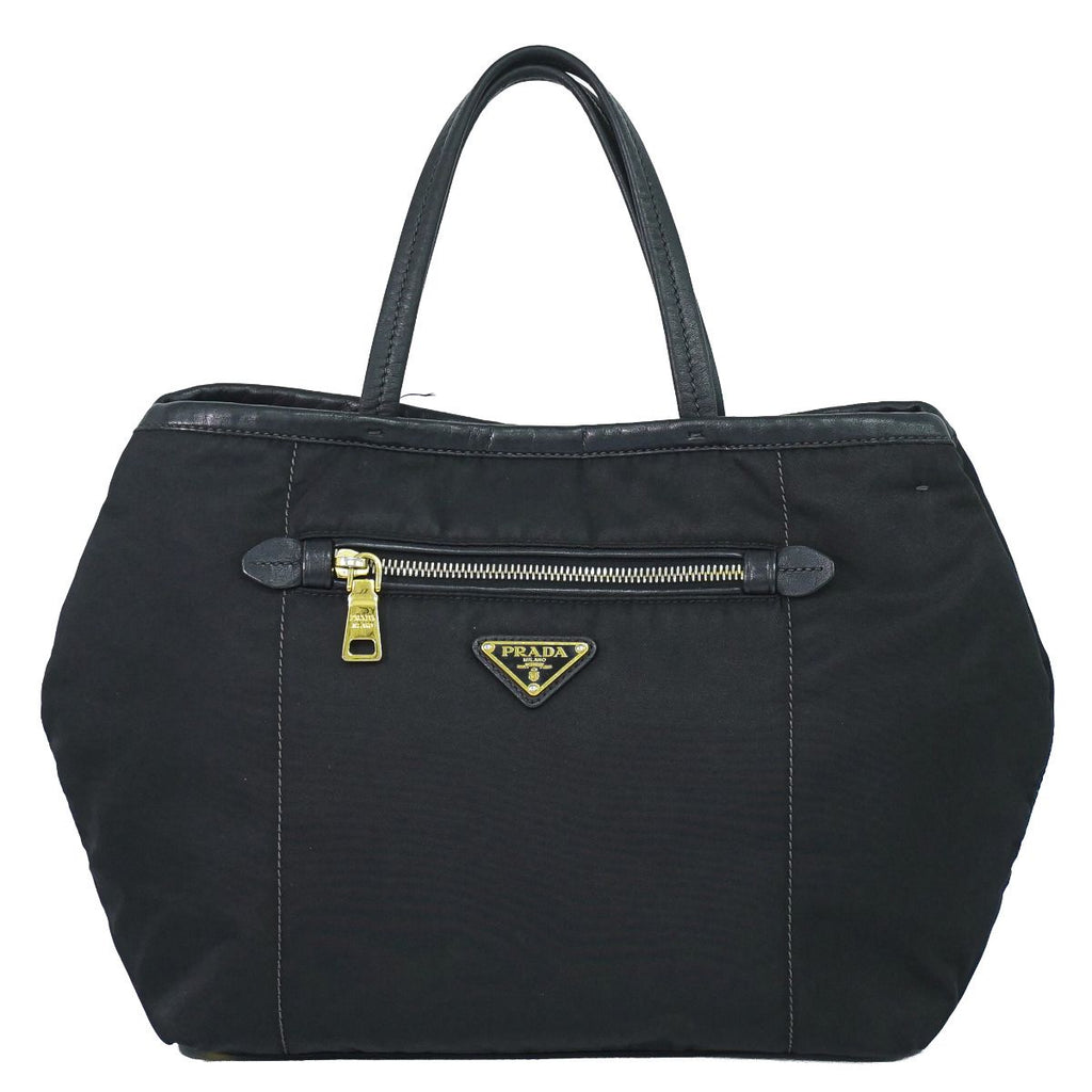 Prada Tessuto Tote Nylon Black