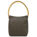 Louis Vuitton LV Looping GM Monogram Shoulder Bag Brown