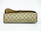 Gucci Vintage Sherry Line GG Supreme Clutch Beige