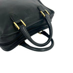 Loewe Vintage Amazona 28 Anagram Logo Leather Mini Boston Bag Black — view 4