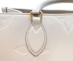 Louis Vuitton Monogram Empreinte On The Go MM Handbag — view 7