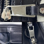 Gucci Guccissima Shoulder Bag Black — view 9