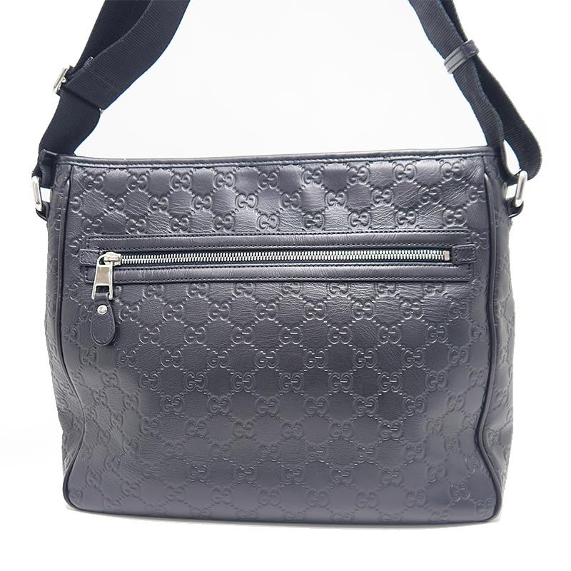 Gucci Guccissima Shoulder Bag Black — view 2