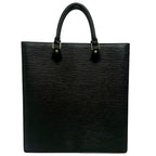 Louis Vuitton Sac Plat Epi Leather Handbag Business Tote Noir — view 3
