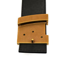 Louis Vuitton Belt Ceinture LV Initial 80 Brown Gold Leather — view 7