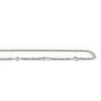 Louis Vuitton Necklace Metal Monogram Low Silver Logo Chain — view 4