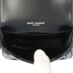 Saint Laurent Solferino Mini Shoulder Bag Leather Black — view 6