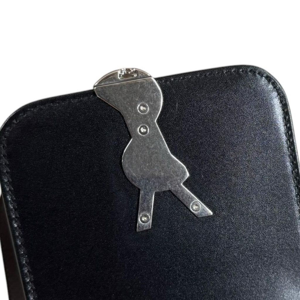 Saint Laurent Solferino Mini Shoulder Bag Leather Black — view 7