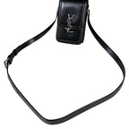 Saint Laurent Solferino Mini Shoulder Bag Leather Black — view 8
