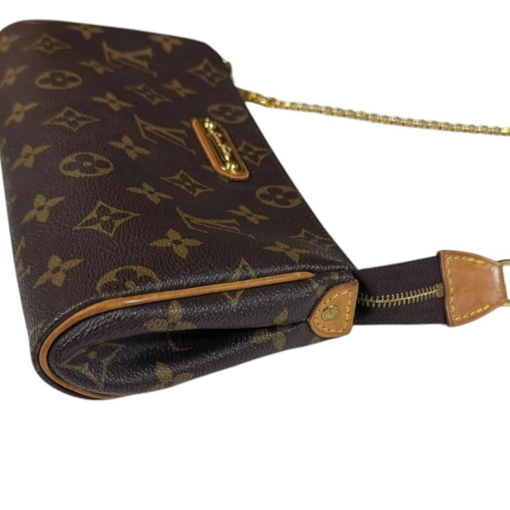 Louis Vuitton Monogram Shoulder Bag Canvas Brown