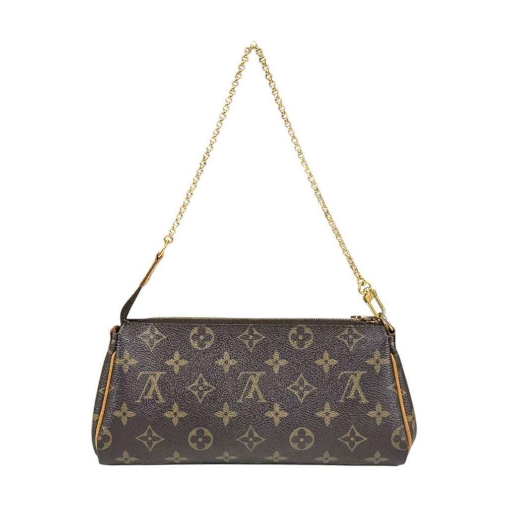 Louis Vuitton Monogram Shoulder Bag Canvas Brown