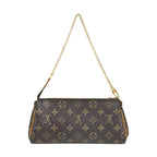 Louis Vuitton Monogram Shoulder Bag Canvas Brown
