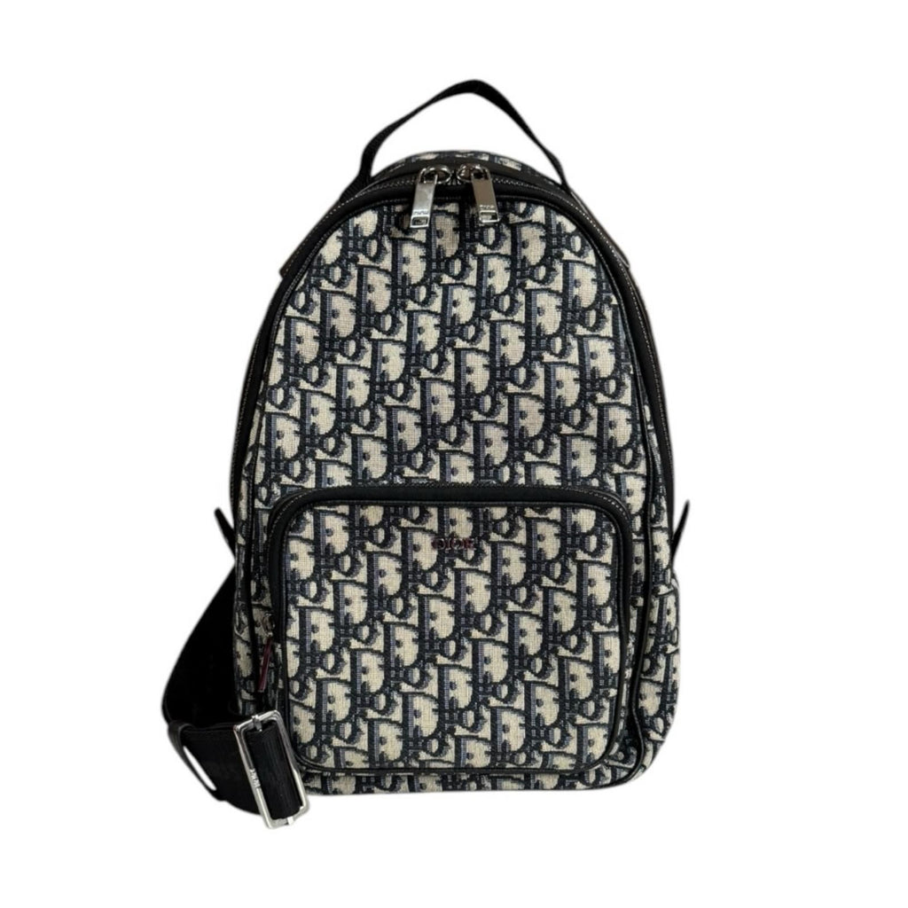 Dior Oblique Belt Bag Canvas Navy