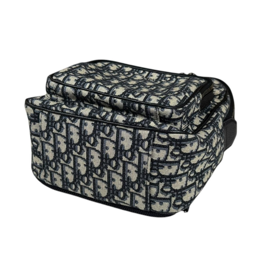 Dior Oblique Belt Bag Canvas Navy — view 6