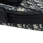 Dior Oblique Belt Bag Canvas Navy — view 9
