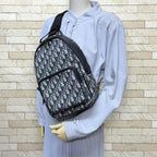 Dior Oblique Belt Bag Canvas Navy — view 2